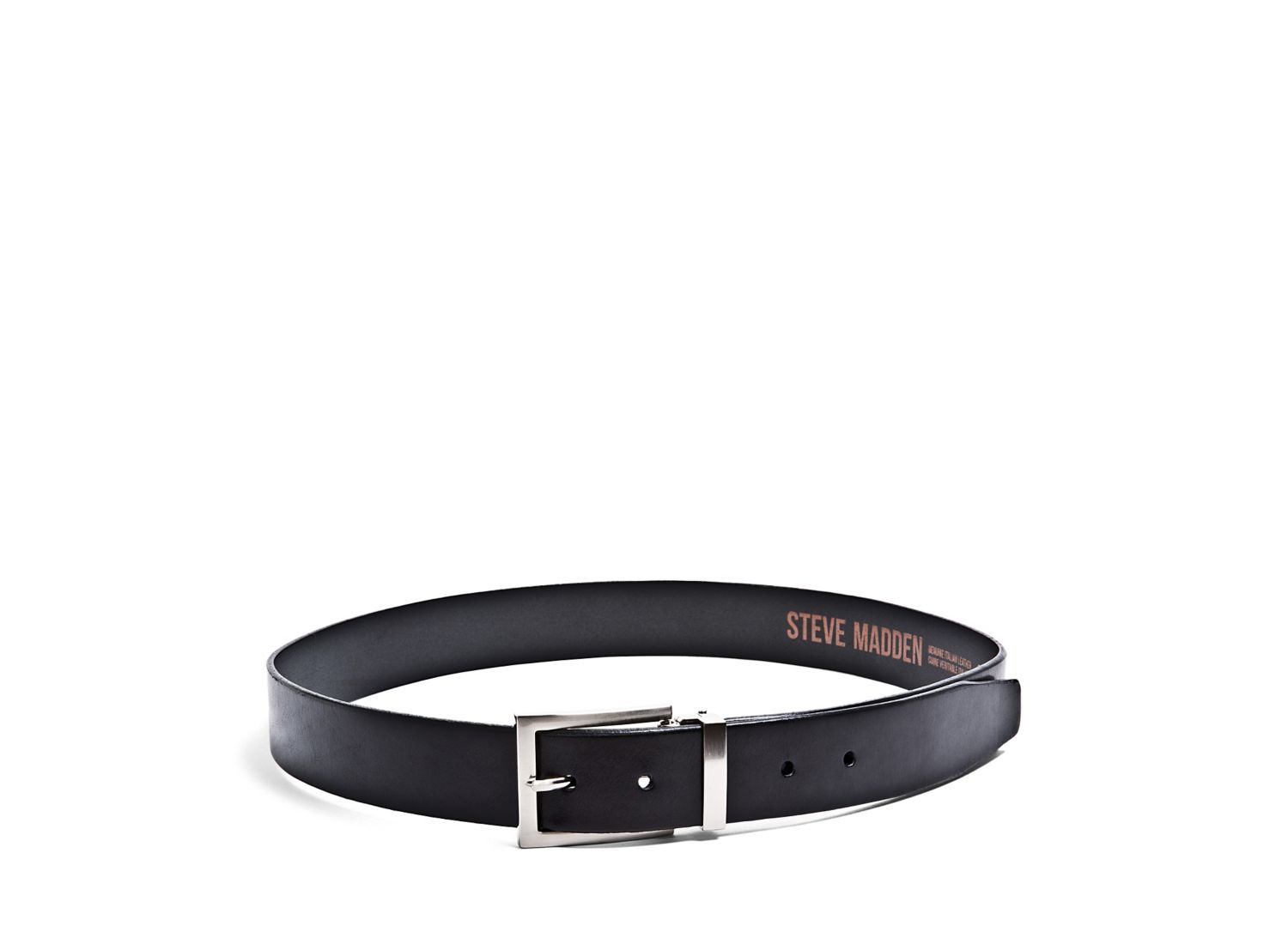 SPENCERR BLACK LEATHER - Accessories - Steve Madden Canada