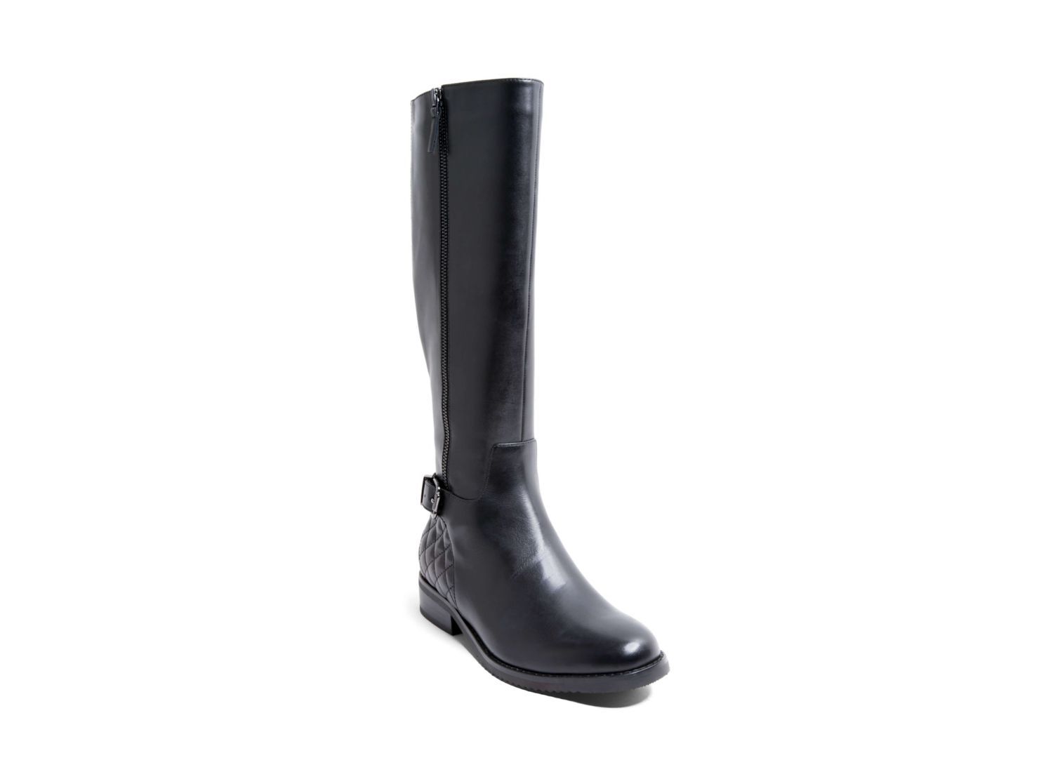 BIBI WATERPROOF BLACK LEATHER - Shoes - Steve Madden Canada