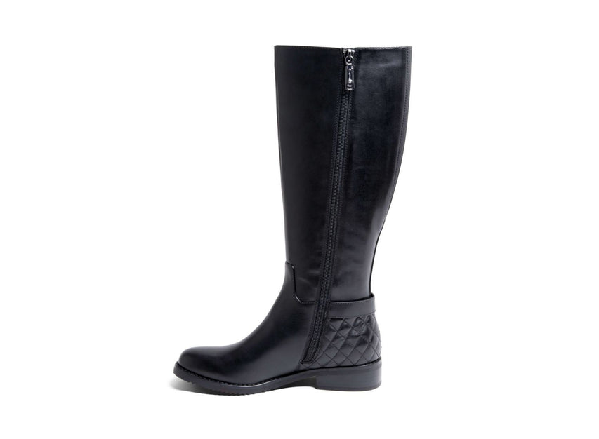 BIBI WATERPROOF BLACK LEATHER - Shoes - Steve Madden Canada