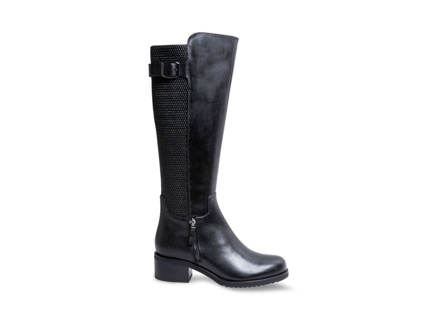 BROOKE WATERPROOF BLACK LEATHER - Shoes - Steve Madden Canada