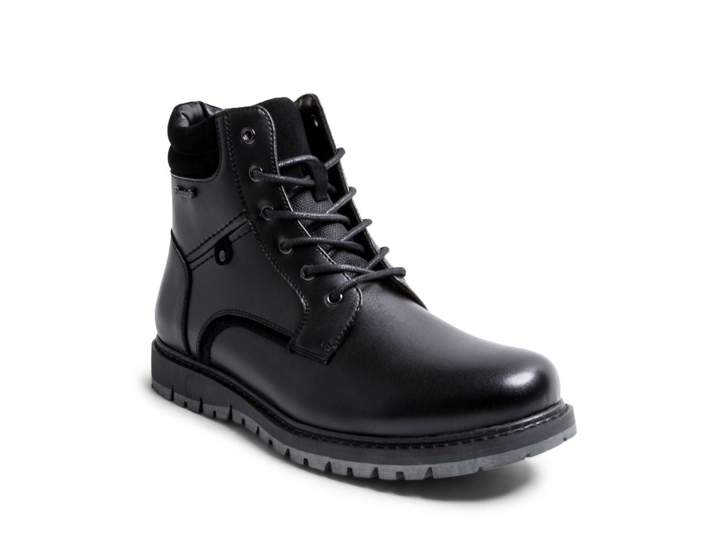 COLE WATERPROOF BLACK LEATHER - Shoes - Steve Madden Canada