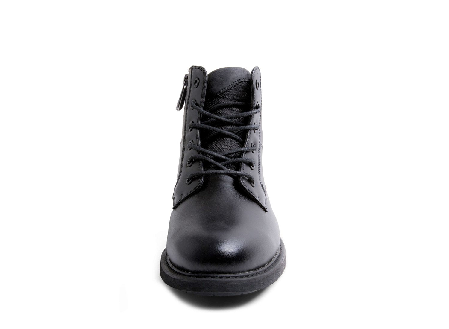 DAVID WATERPROOF BLACK LEATHER - Shoes - Steve Madden Canada