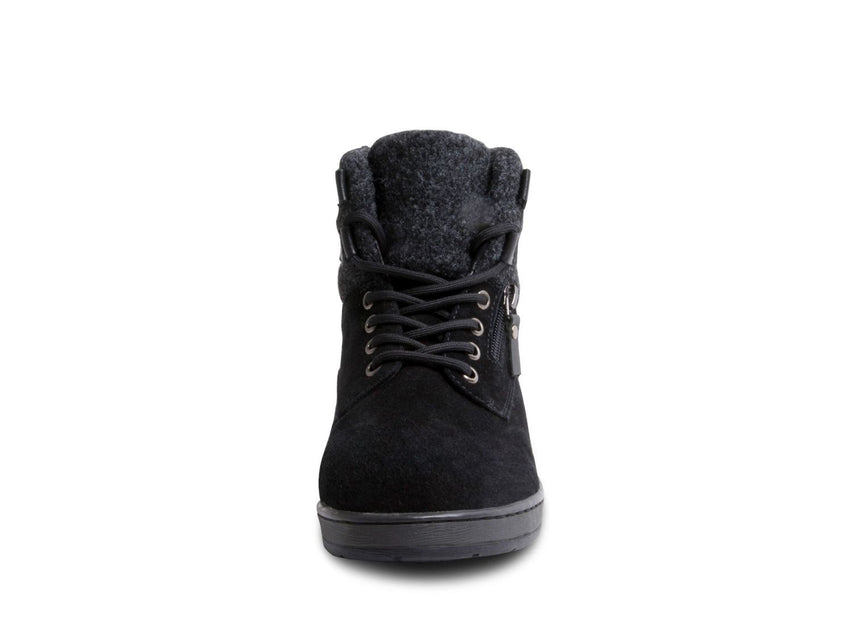 JENNAS WATERPROOF BLACK SUEDE - Shoes - Steve Madden Canada