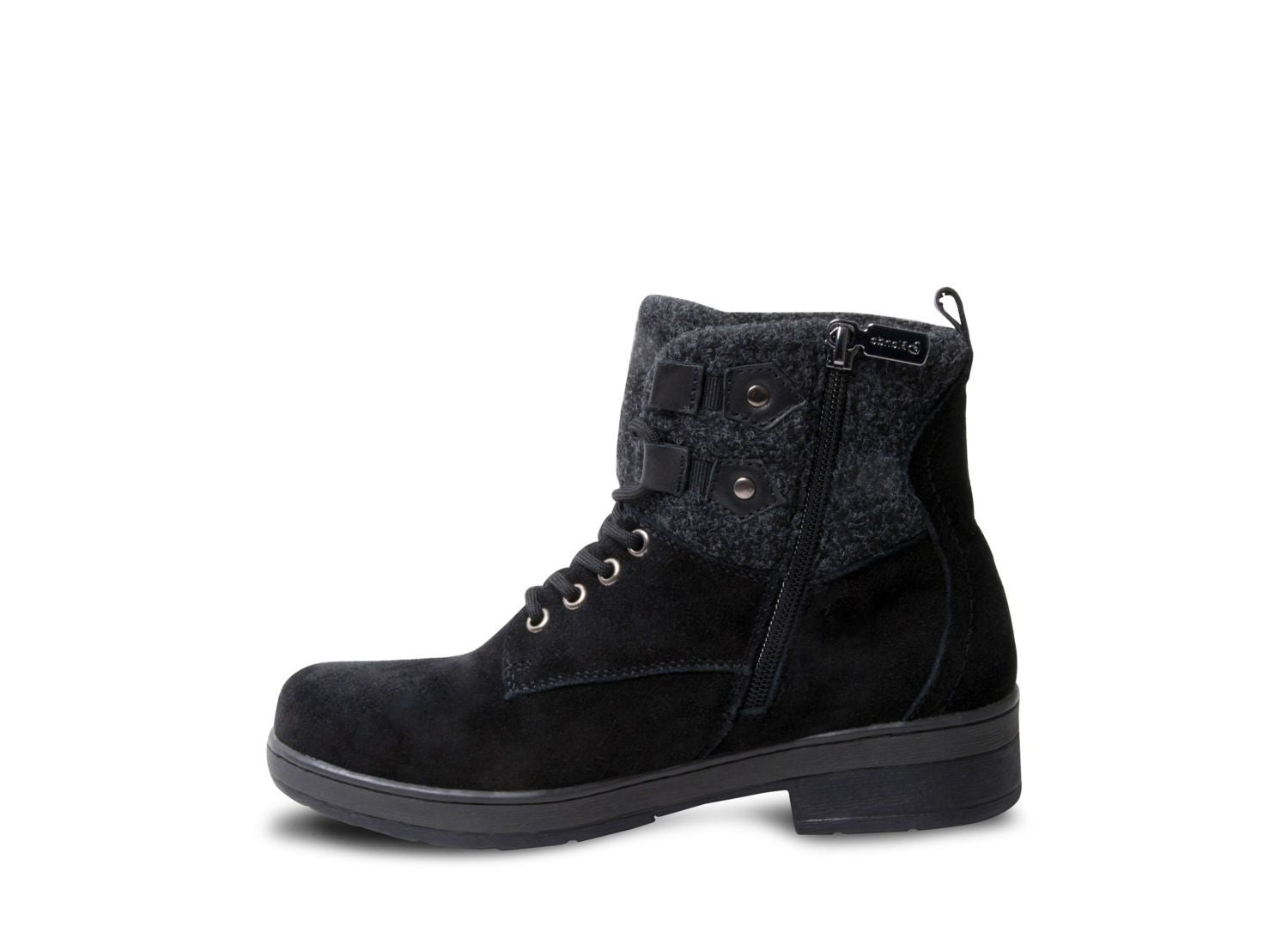 JENNAS WATERPROOF BLACK SUEDE - Shoes - Steve Madden Canada
