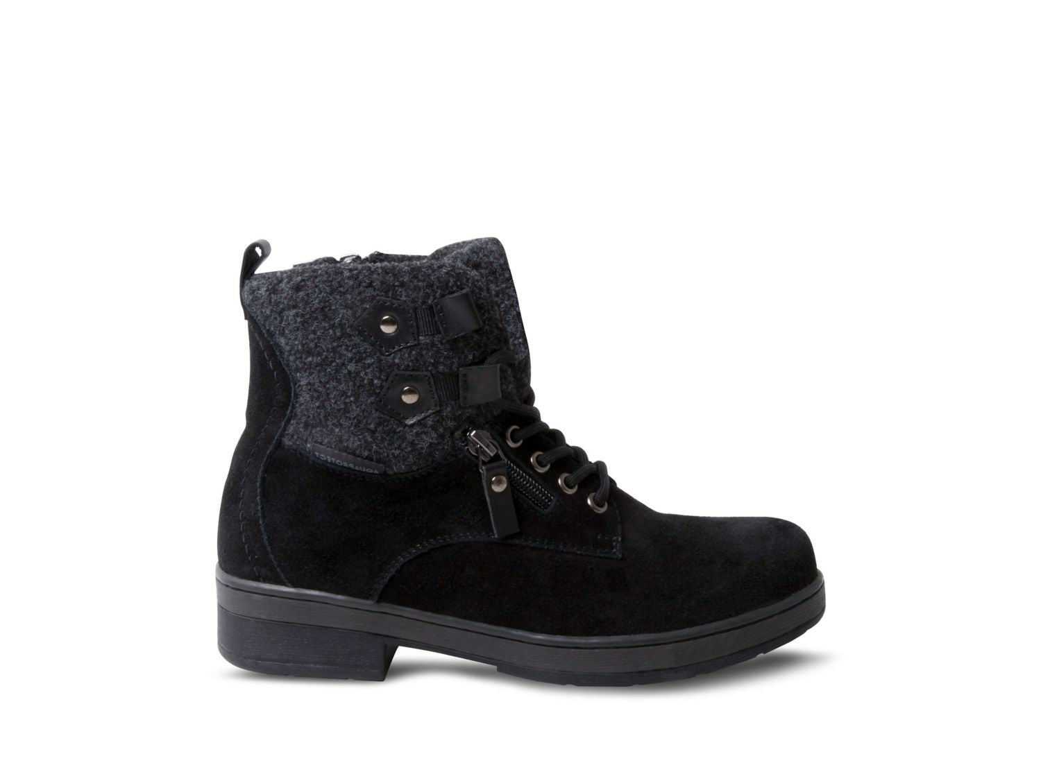 JENNAS WATERPROOF BLACK SUEDE - Shoes - Steve Madden Canada