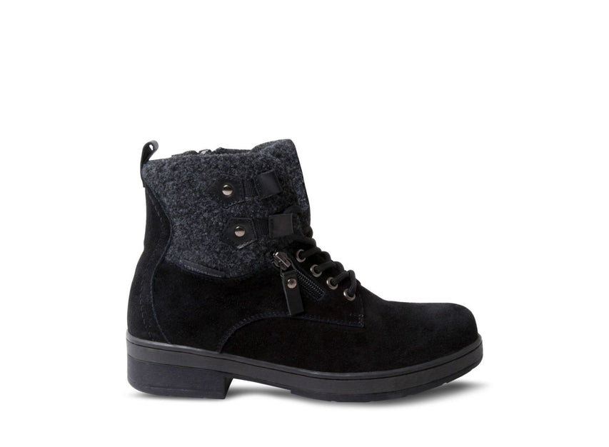 JENNAS WATERPROOF BLACK SUEDE - Shoes - Steve Madden Canada