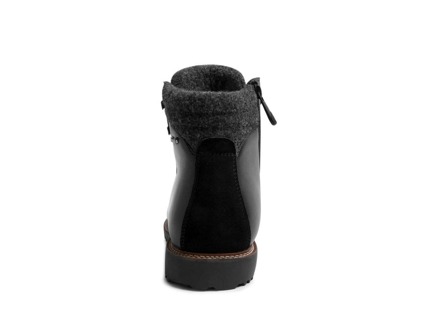 MORGAN WATERPROOF BLACK LEATHER - Shoes - Steve Madden Canada