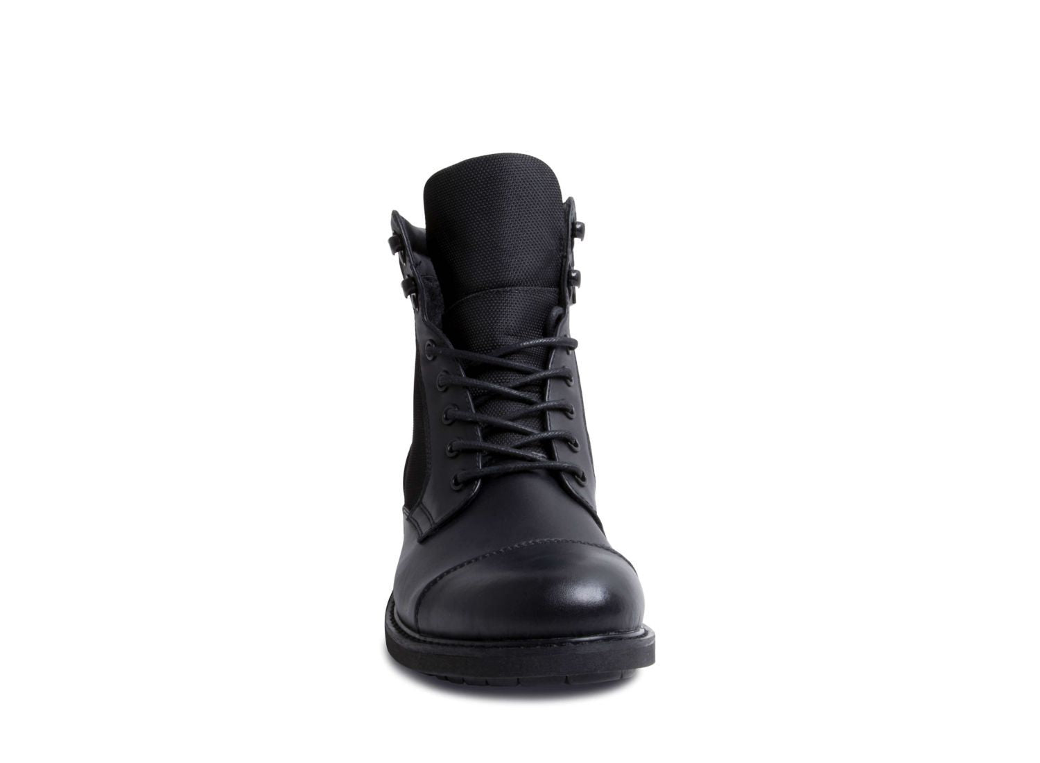 PAXTONN WATERPROOF BLACK LEATHER - Shoes - Steve Madden Canada