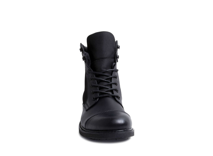 PAXTONN WATERPROOF BLACK LEATHER - Shoes - Steve Madden Canada
