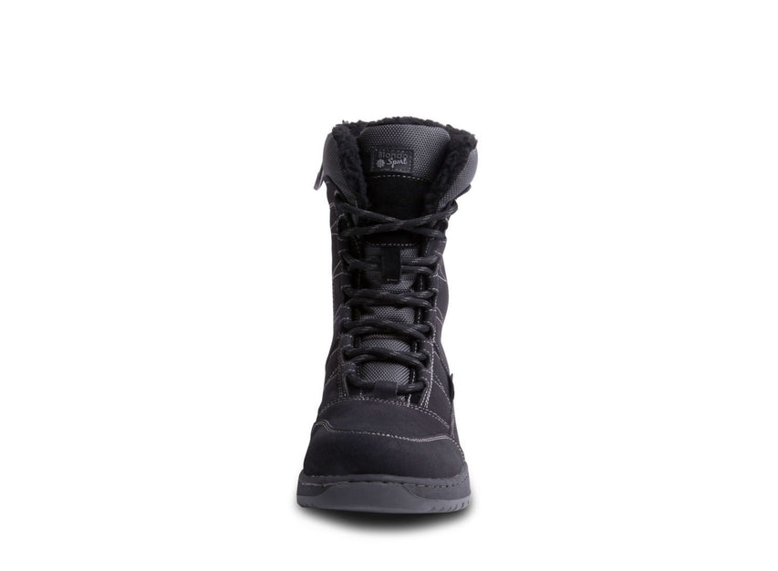 RAVEN WATERPROOF BLACK LEATHER - Shoes - Steve Madden Canada