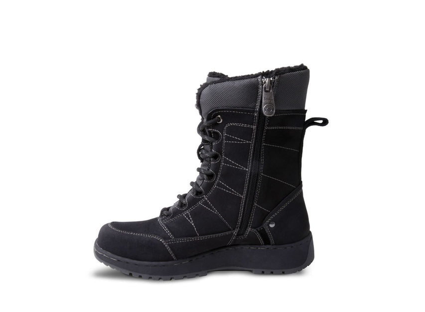 RAVEN WATERPROOF BLACK LEATHER - Shoes - Steve Madden Canada