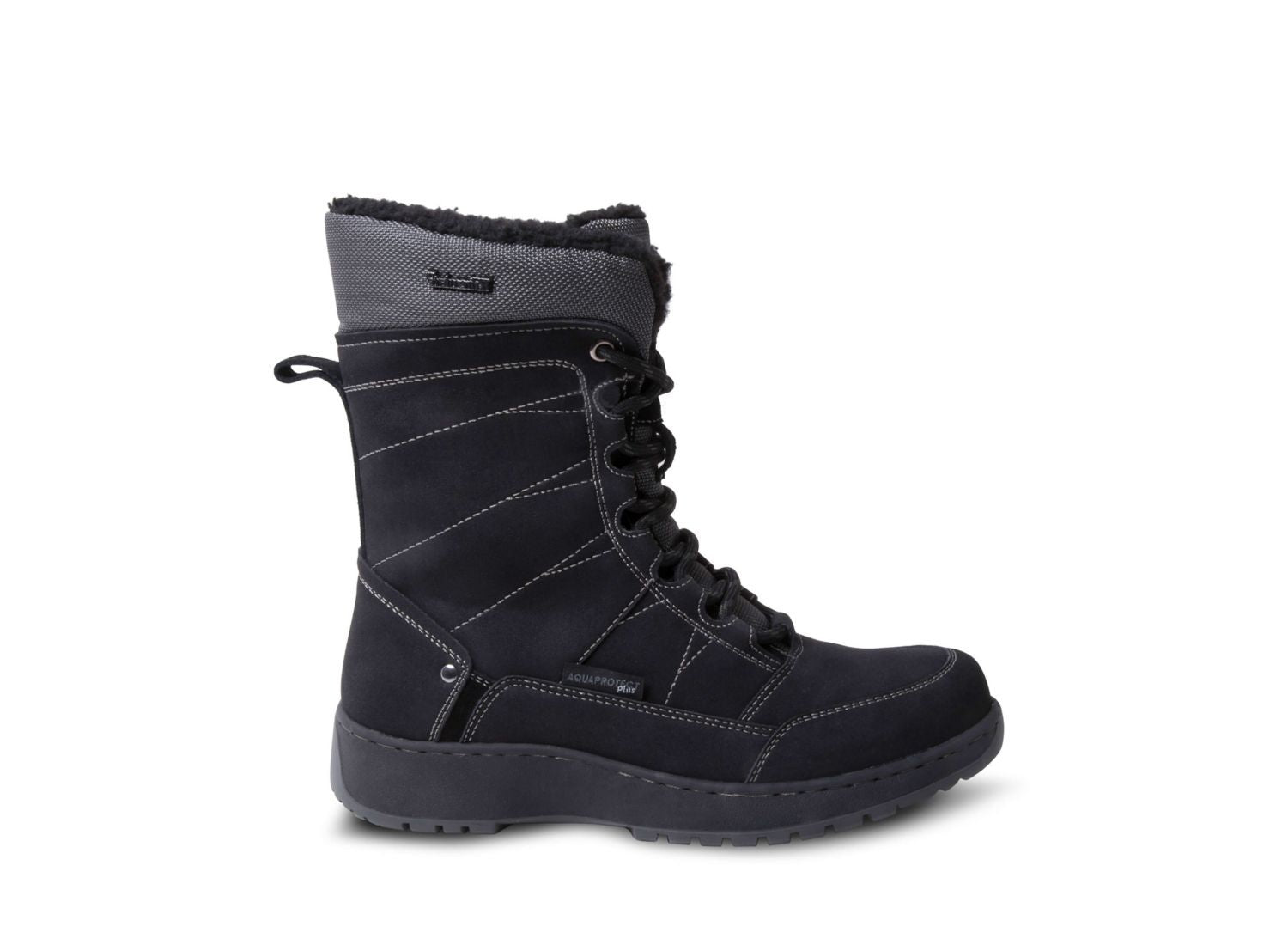 RAVEN WATERPROOF BLACK LEATHER - Shoes - Steve Madden Canada
