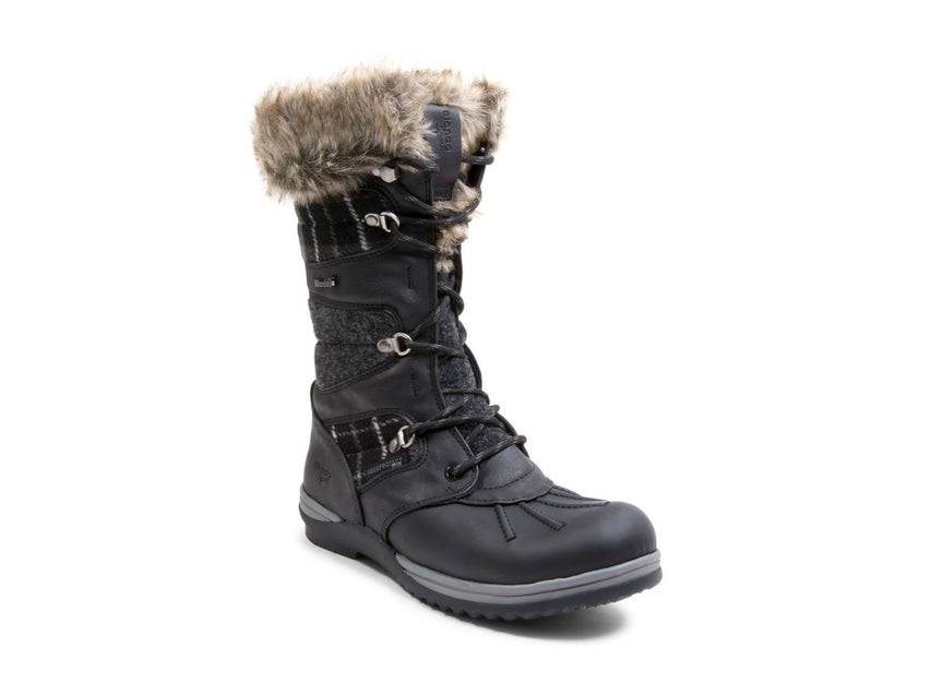 SAMNTHA WATERPROOF BLACK LEATHER - Shoes - Steve Madden Canada