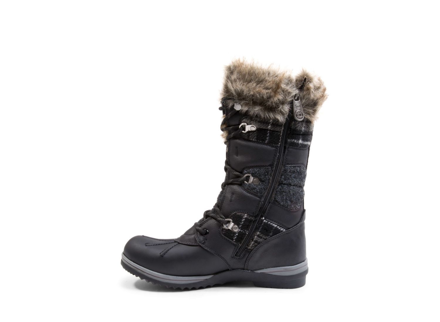 SAMNTHA WATERPROOF BLACK LEATHER - Shoes - Steve Madden Canada