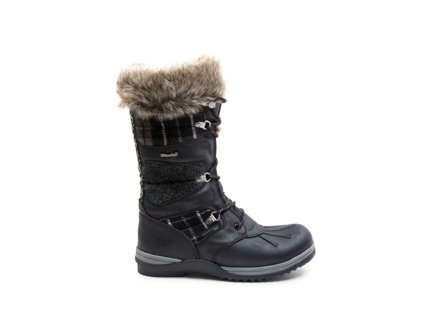 SAMNTHA WATERPROOF BLACK LEATHER - Shoes - Steve Madden Canada