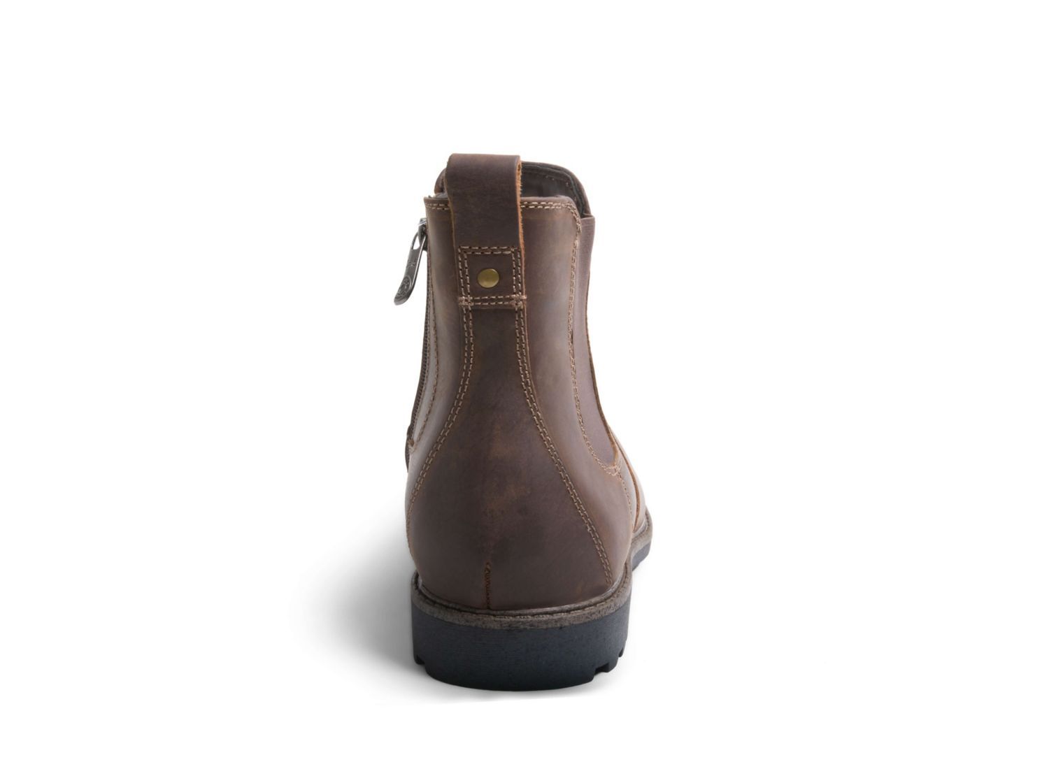 SHADE WATERPROOF BROWN LEATHER - Shoes - Steve Madden Canada