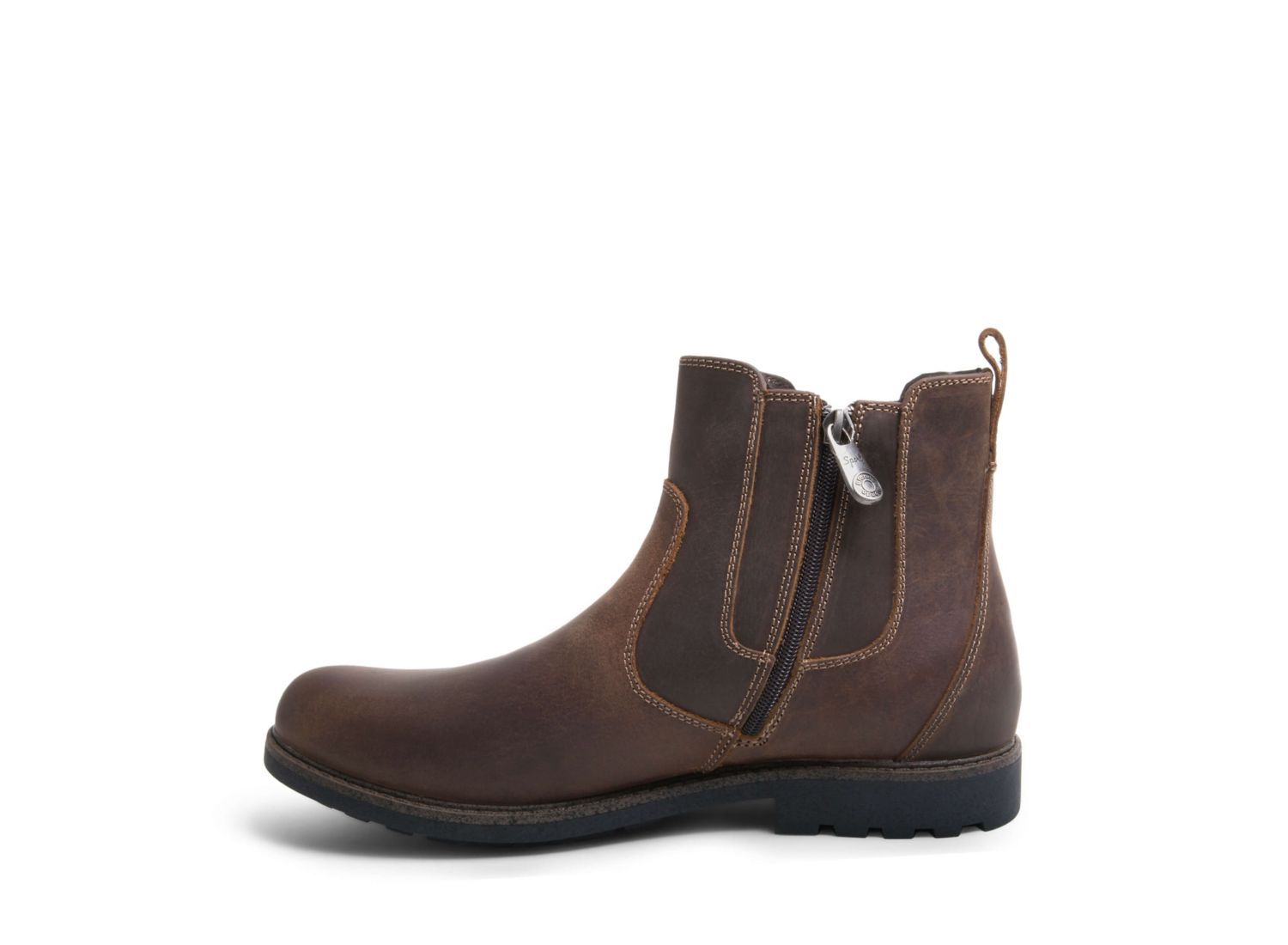 SHADE WATERPROOF BROWN LEATHER - Shoes - Steve Madden Canada
