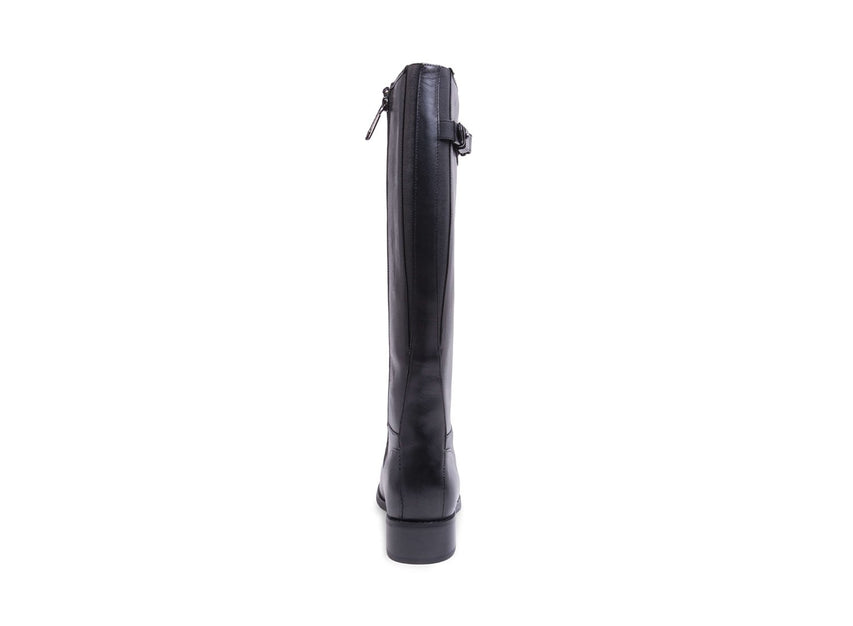 VALERIE WATERPROOF BLACK LEATHER - Shoes - Steve Madden Canada
