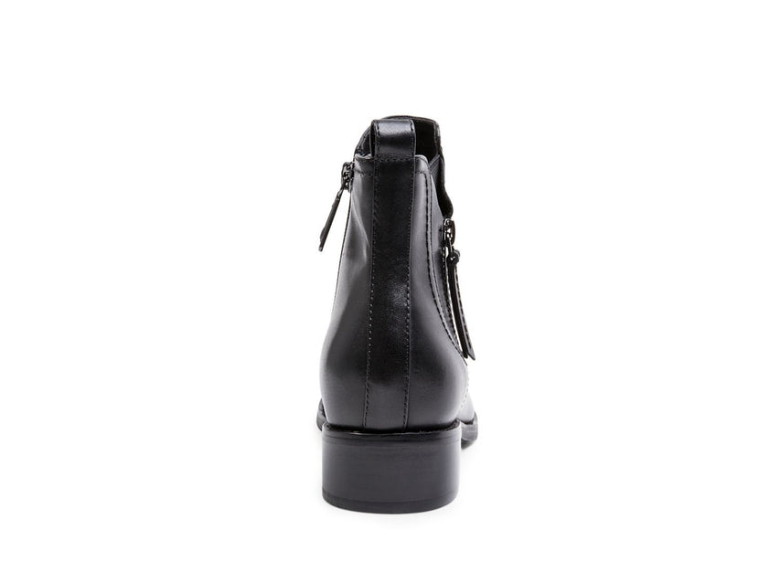 VARCITI WATERPROOF BLACK LEATHER - Shoes - Steve Madden Canada