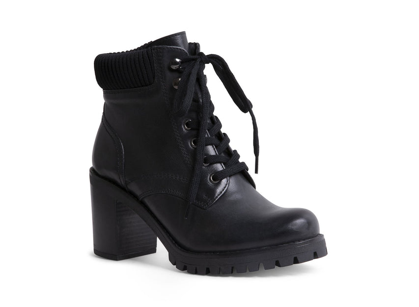 ALICIAA BLACK LEATHER