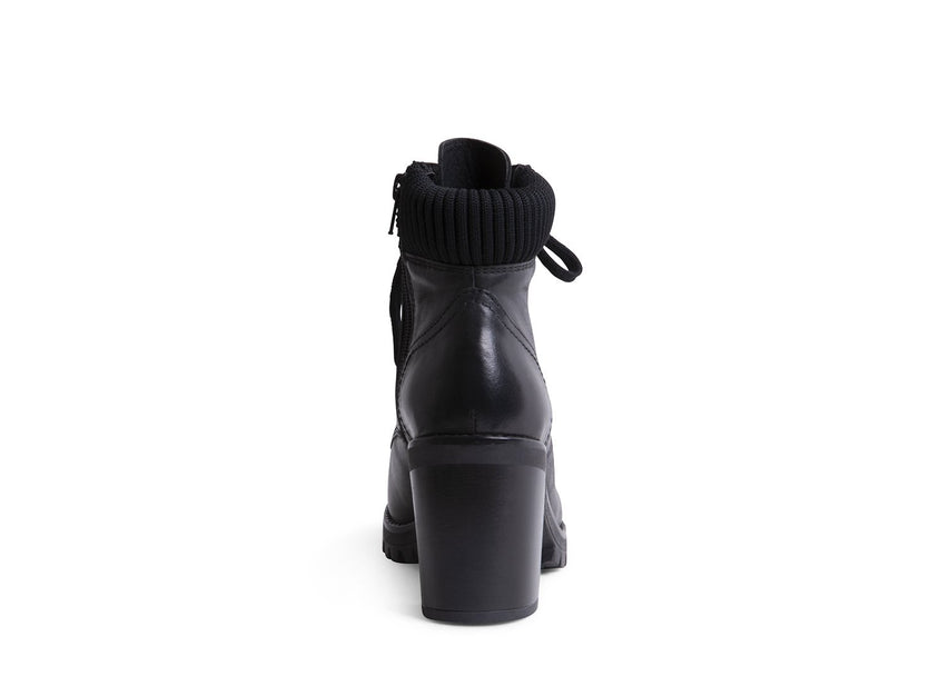 ALICIAA BLACK LEATHER