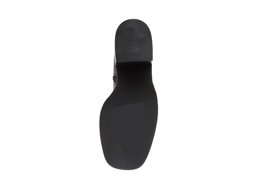 DELLAA BLACK LEATHER - Shoes - Steve Madden Canada
