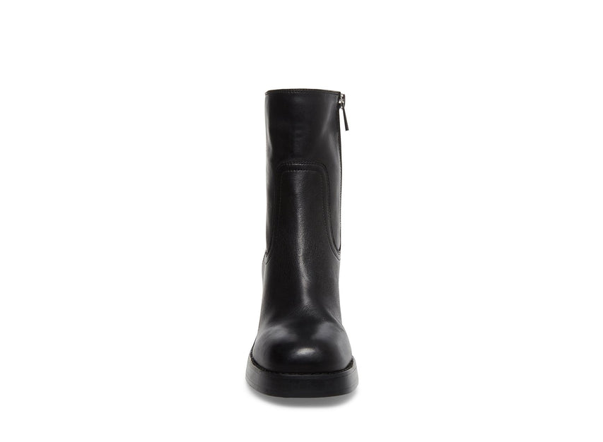 DELLAA BLACK LEATHER - Shoes - Steve Madden Canada