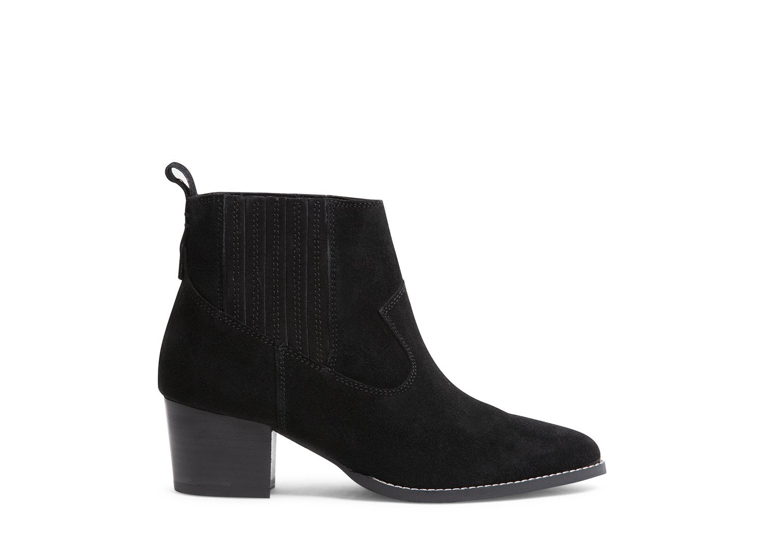 ELIANA BLACK SUEDE