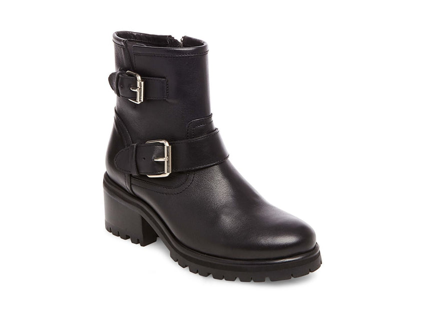 GAIN BLACK LEATHER - Shoes - Steve Madden Canada