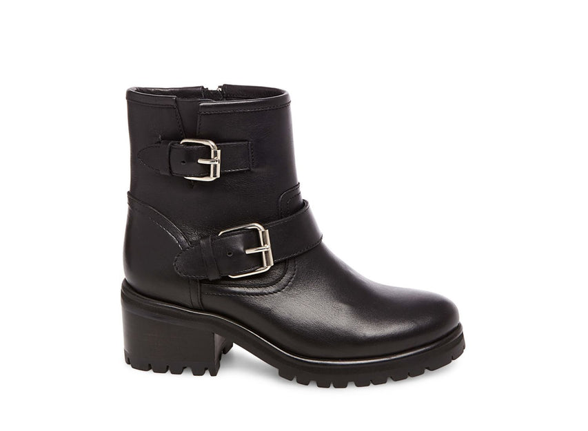 GAIN BLACK LEATHER - Shoes - Steve Madden Canada