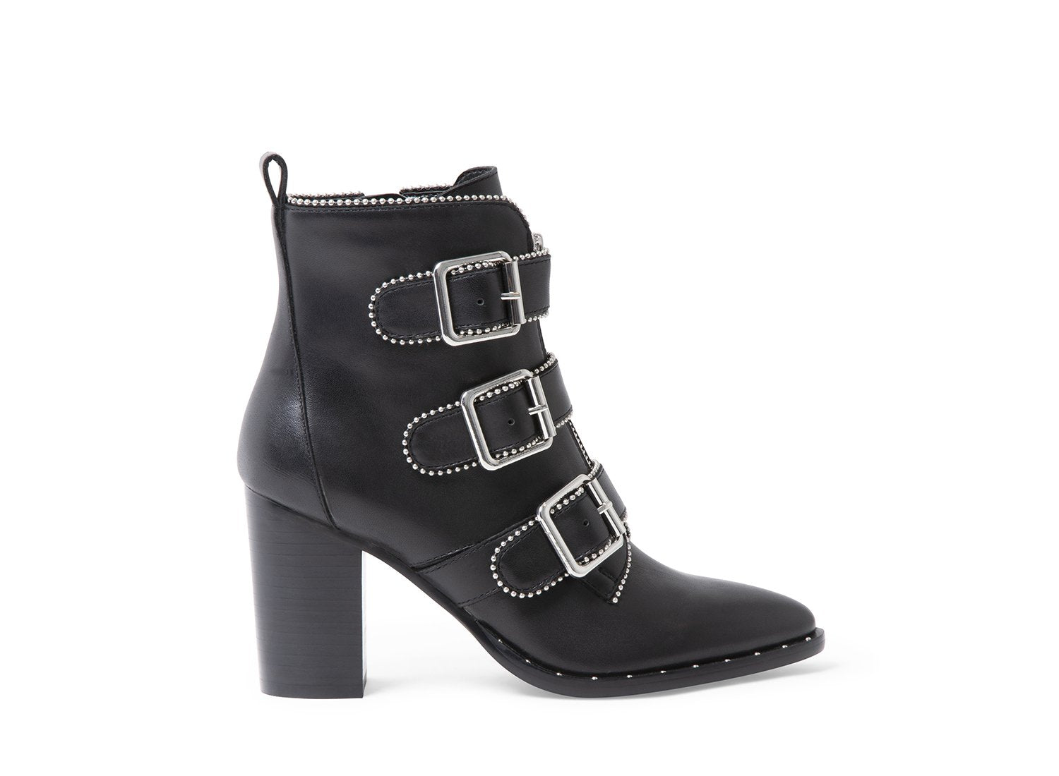 HATTIE BLACK LEATHER