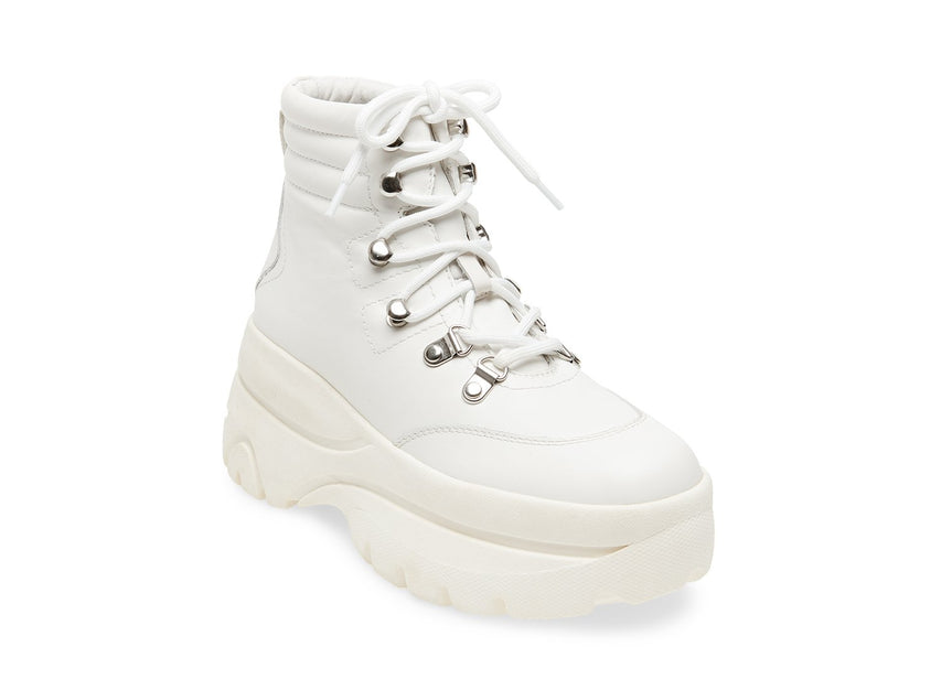 HUSKY WHITE LEATHER -  - Steve Madden Canada