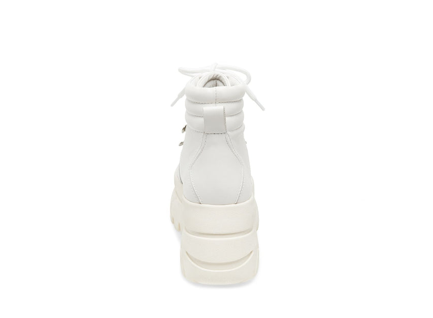 HUSKY WHITE LEATHER -  - Steve Madden Canada
