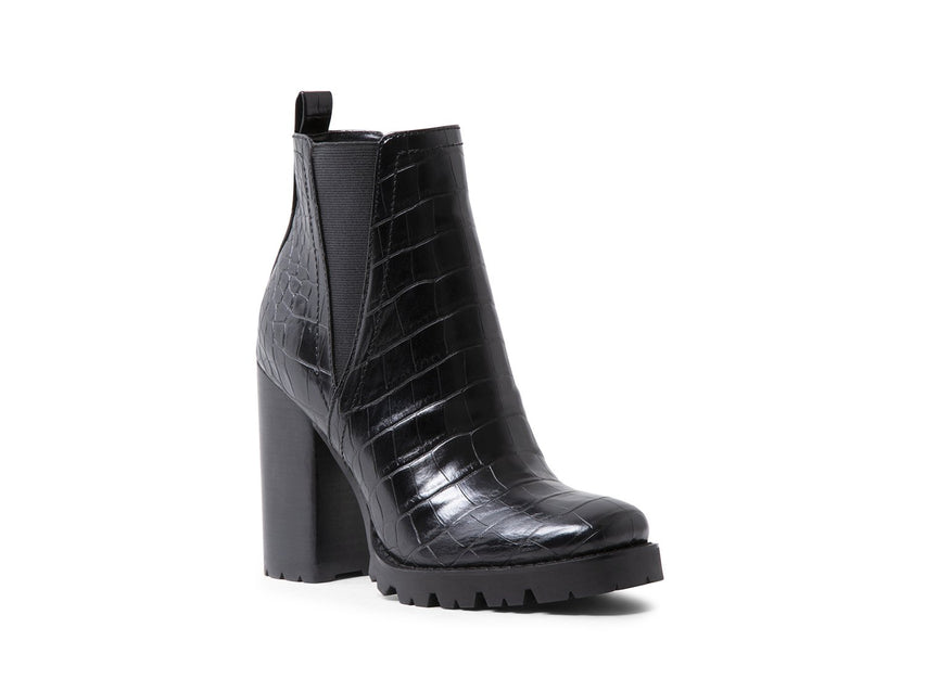 LADON BLACK EXOTIC - Shoes - Steve Madden Canada