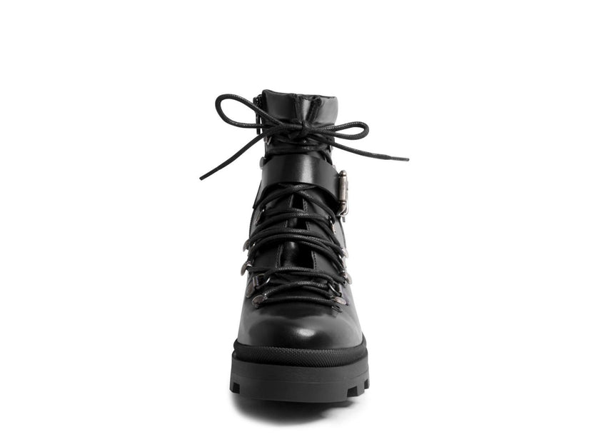 METRIC BLACK LEATHER - Shoes - Steve Madden Canada