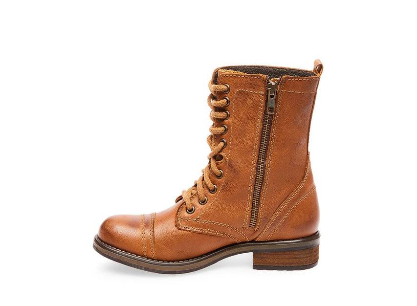 TROOPA2-0 COGNAC LEATHER - Shoes - Steve Madden Canada