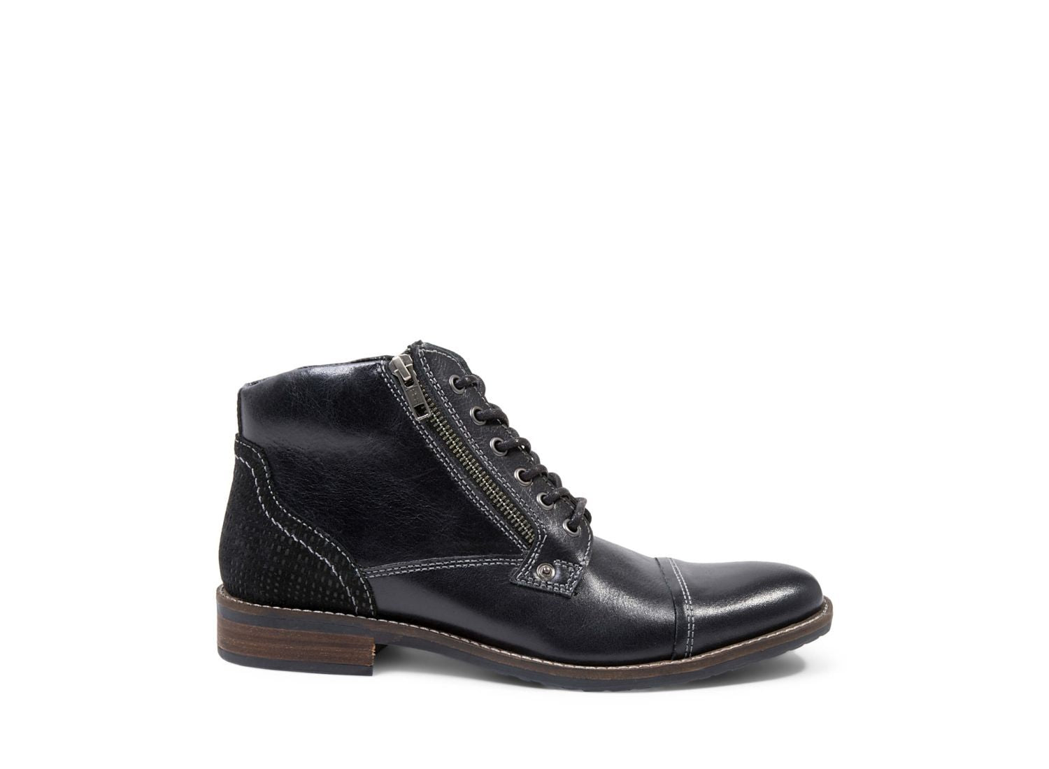 ABSOLUTE BLACK LEATHER - Shoes - Steve Madden Canada