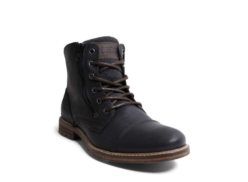 BRIDGES2 BLACK LEATHER - Shoes - Steve Madden Canada