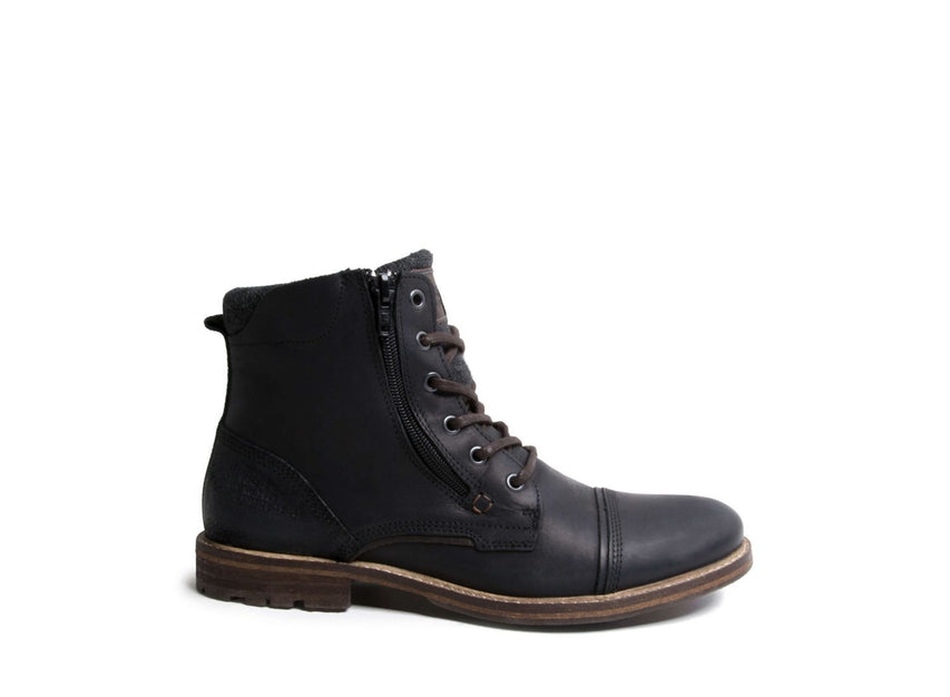 BRIDGES2 BLACK LEATHER - Shoes - Steve Madden Canada