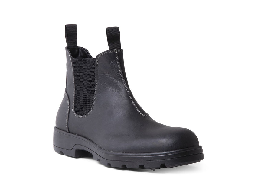 BUILDER BLACK LEATHER - Shoes - Steve Madden Canada