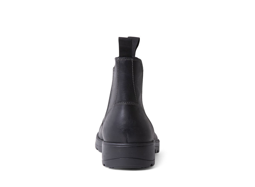 BUILDER BLACK LEATHER - Shoes - Steve Madden Canada