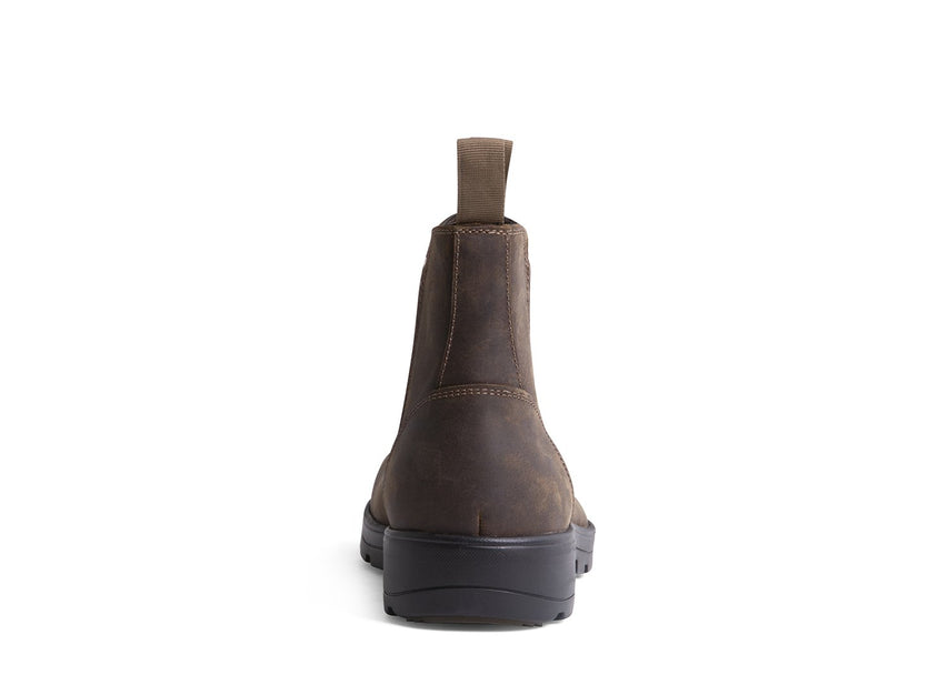 BUILDER BROWN LEATHER - Shoes - Steve Madden Canada