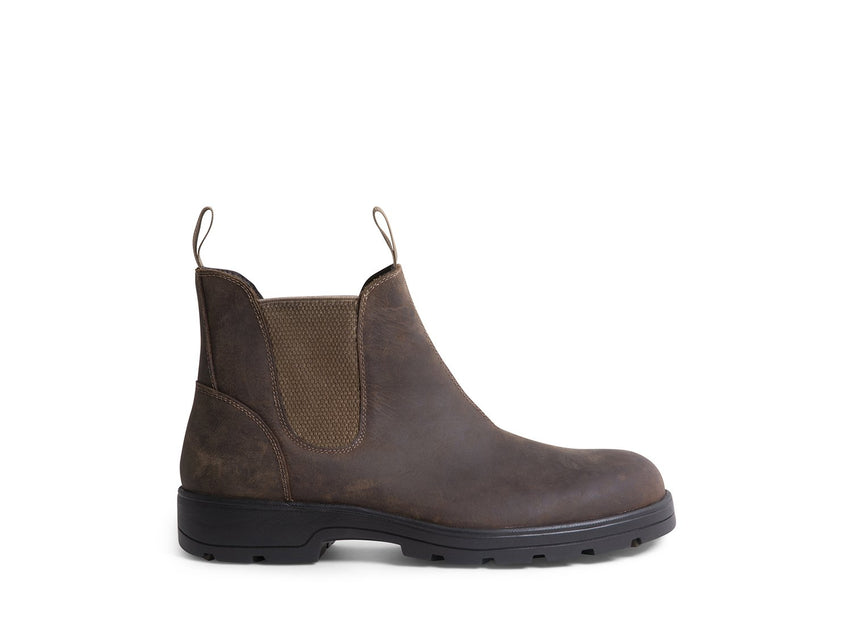 BUILDER BROWN LEATHER - Shoes - Steve Madden Canada