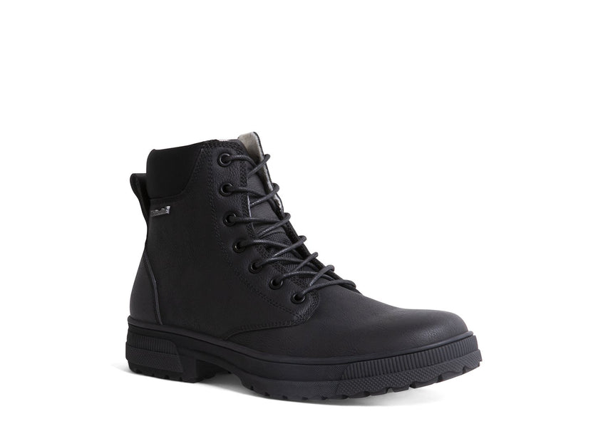 DALY BLACK LEATHER - Shoes - Steve Madden Canada