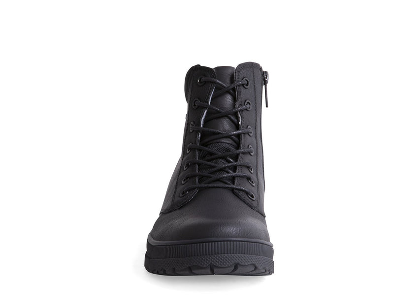 DALY BLACK LEATHER - Shoes - Steve Madden Canada