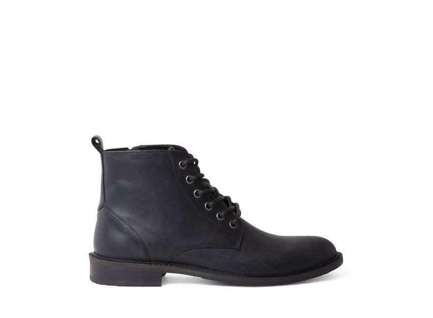 KRANK BLACK LEATHER - Shoes - Steve Madden Canada