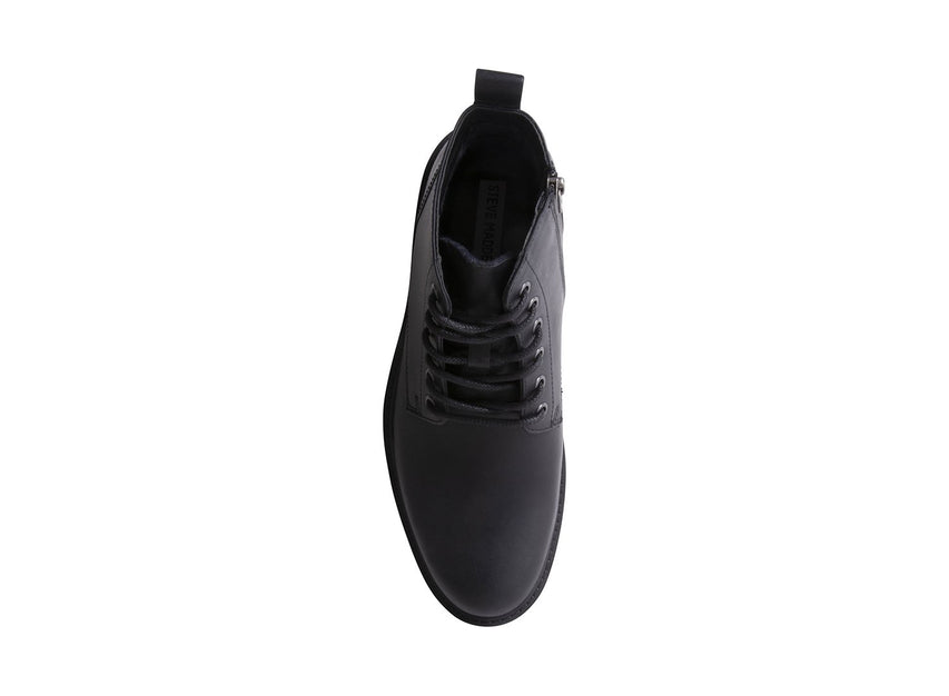 KRANK BLACK LEATHER - Shoes - Steve Madden Canada