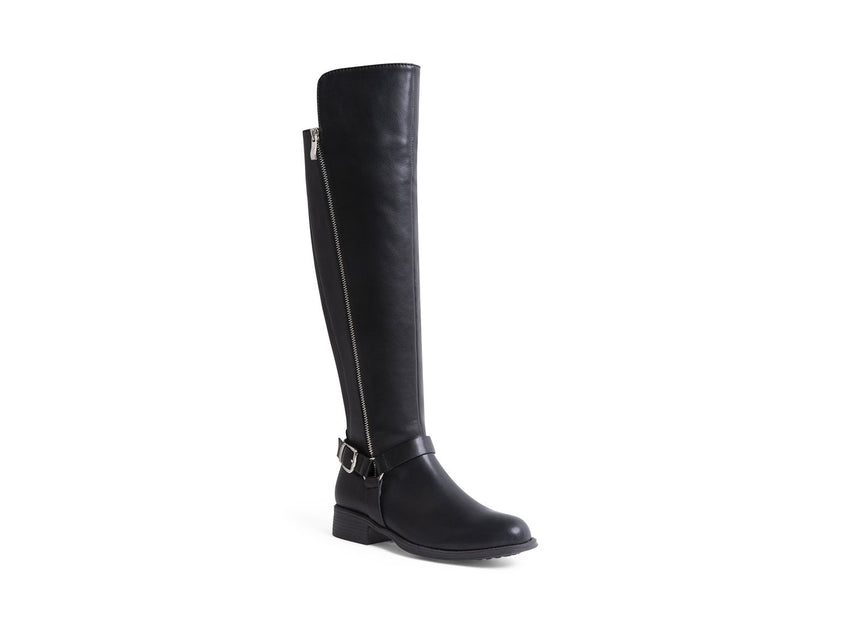 SHIRLEY BLACK LEATHER