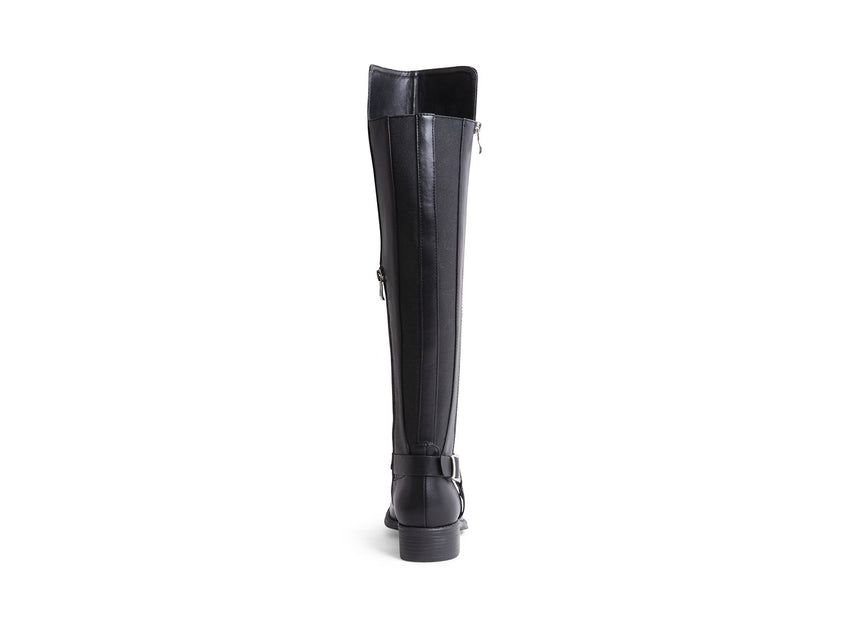 SHIRLEY BLACK LEATHER