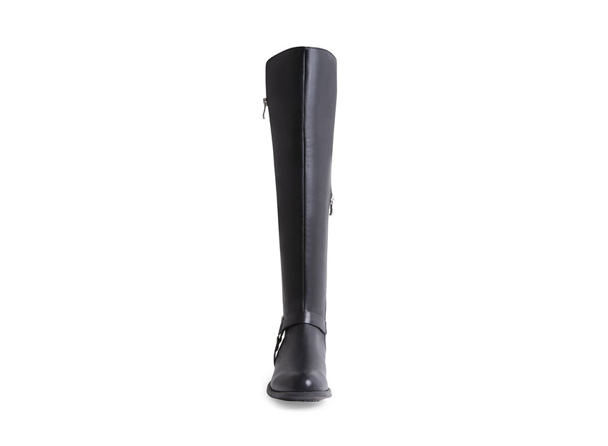 SHIRLEY BLACK LEATHER